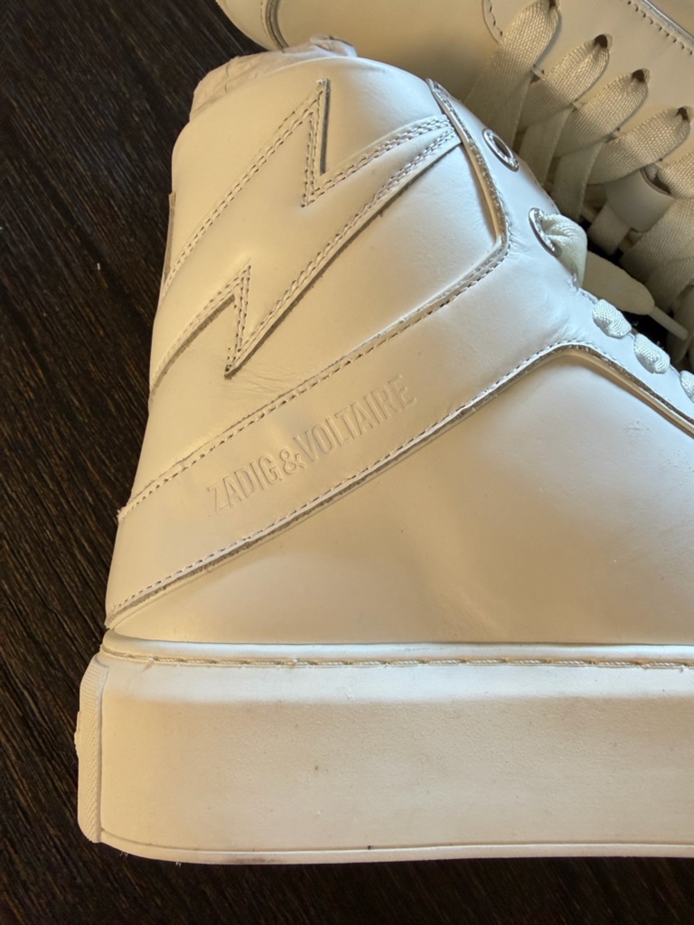 Zadig & Voltaire Women's Flash High-Top size 38 (7) - Picture 2 of 12